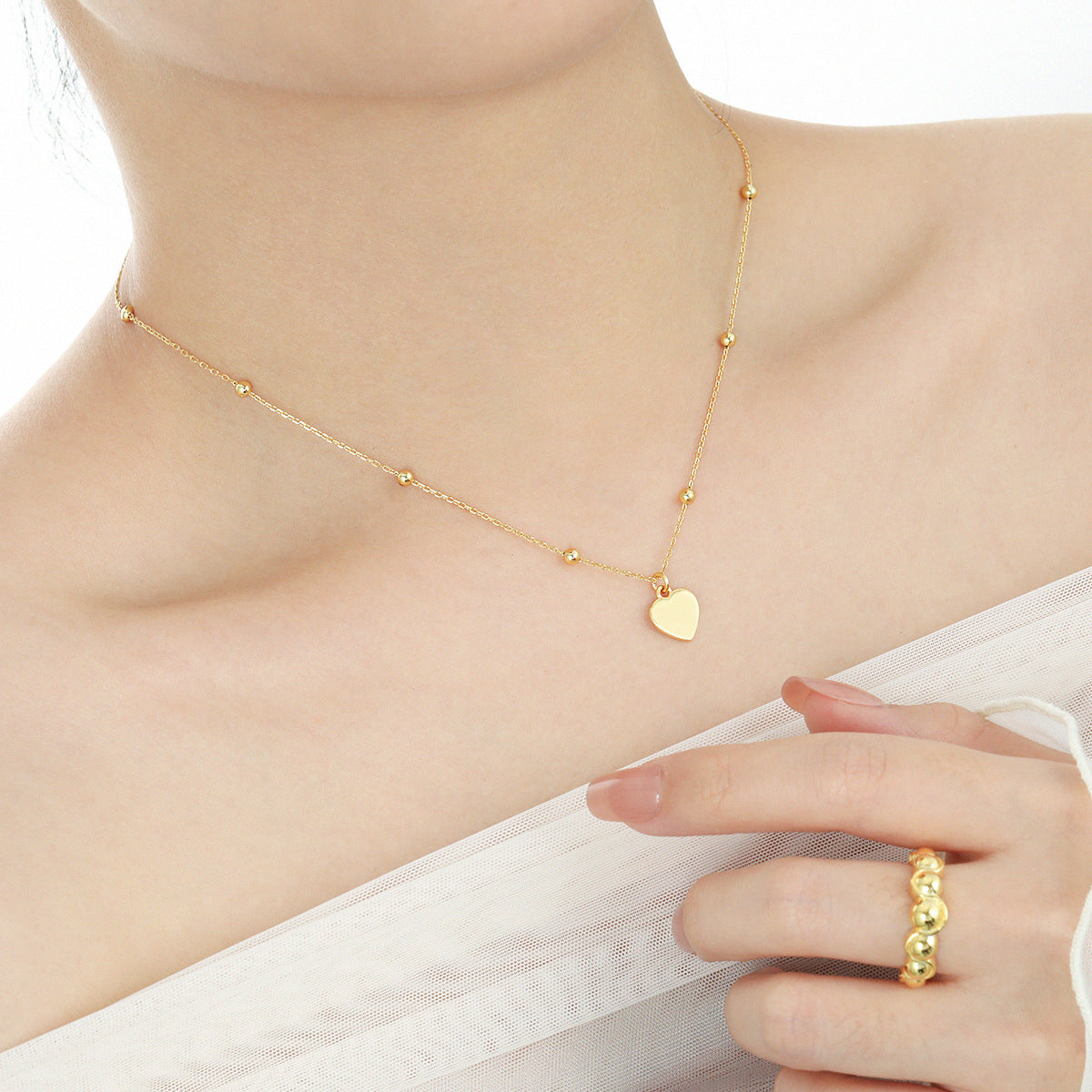 Amour Heart Necklace