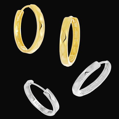 Éclat Rhombus Hoops