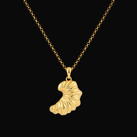 Croissant Charm Necklace